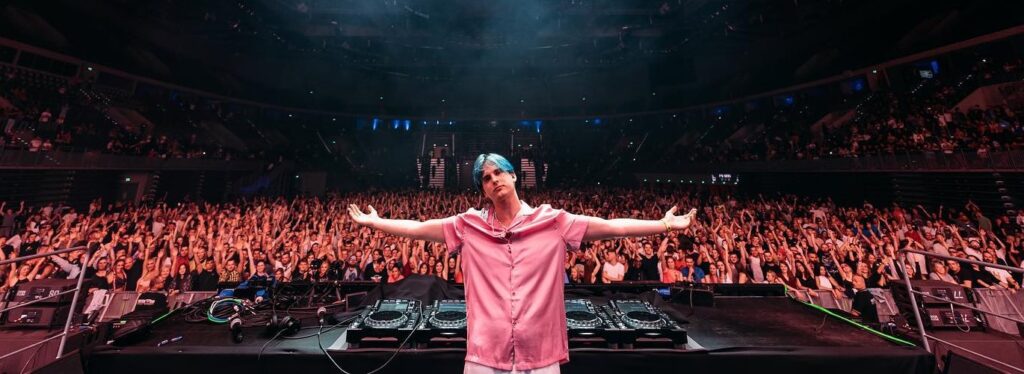 Tribbs zdjęcie - support przed Tiesto, Arena Gliwice